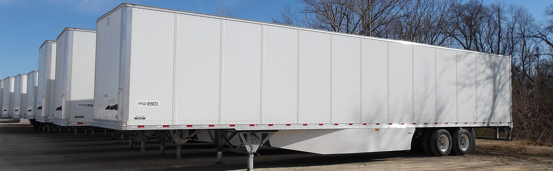 We offer New Hyundai Translead Trailers